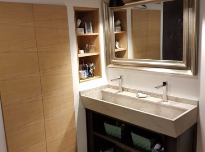 Lavabo en granit sur mesure