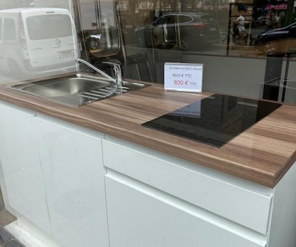 VENTE MODELE D'EXPOSITION KITCHENETTE 140X65