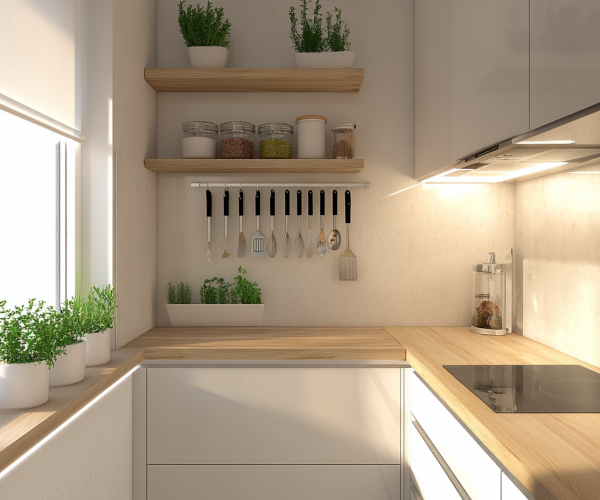 Comment optimiser le rangement dans une petite cuisine ?