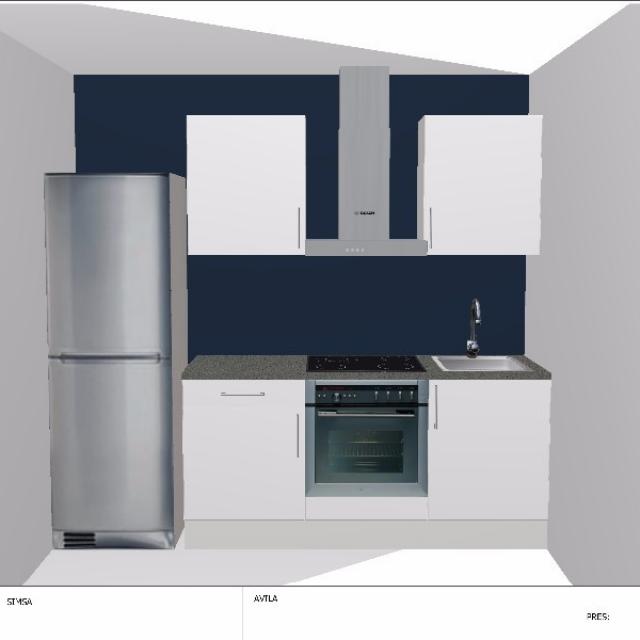 Cuisine type Ibaneta blanc